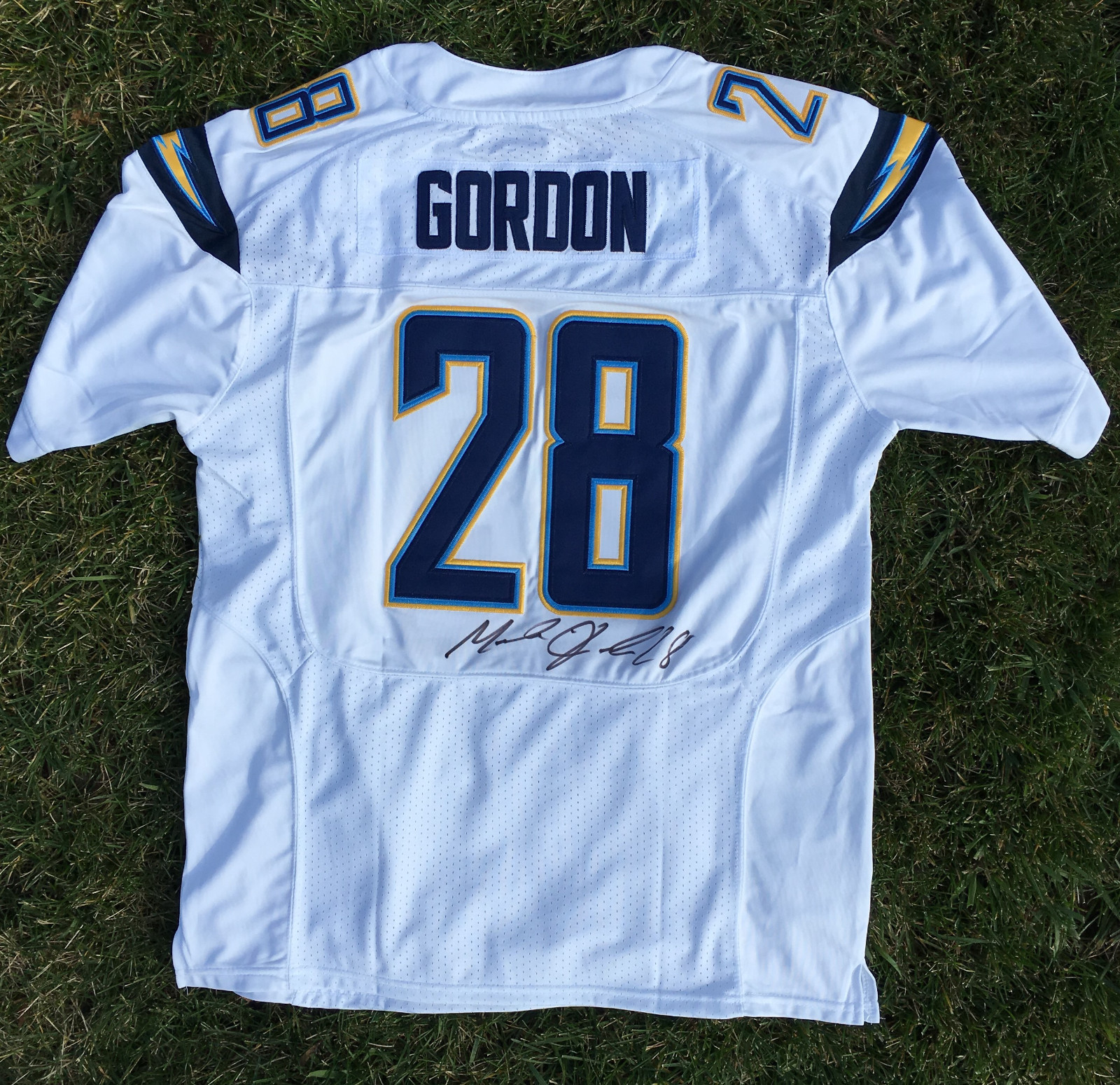PSA/DNA LA Chargers #28 MELVIN GORDON Signed Autographed Football Jersey
