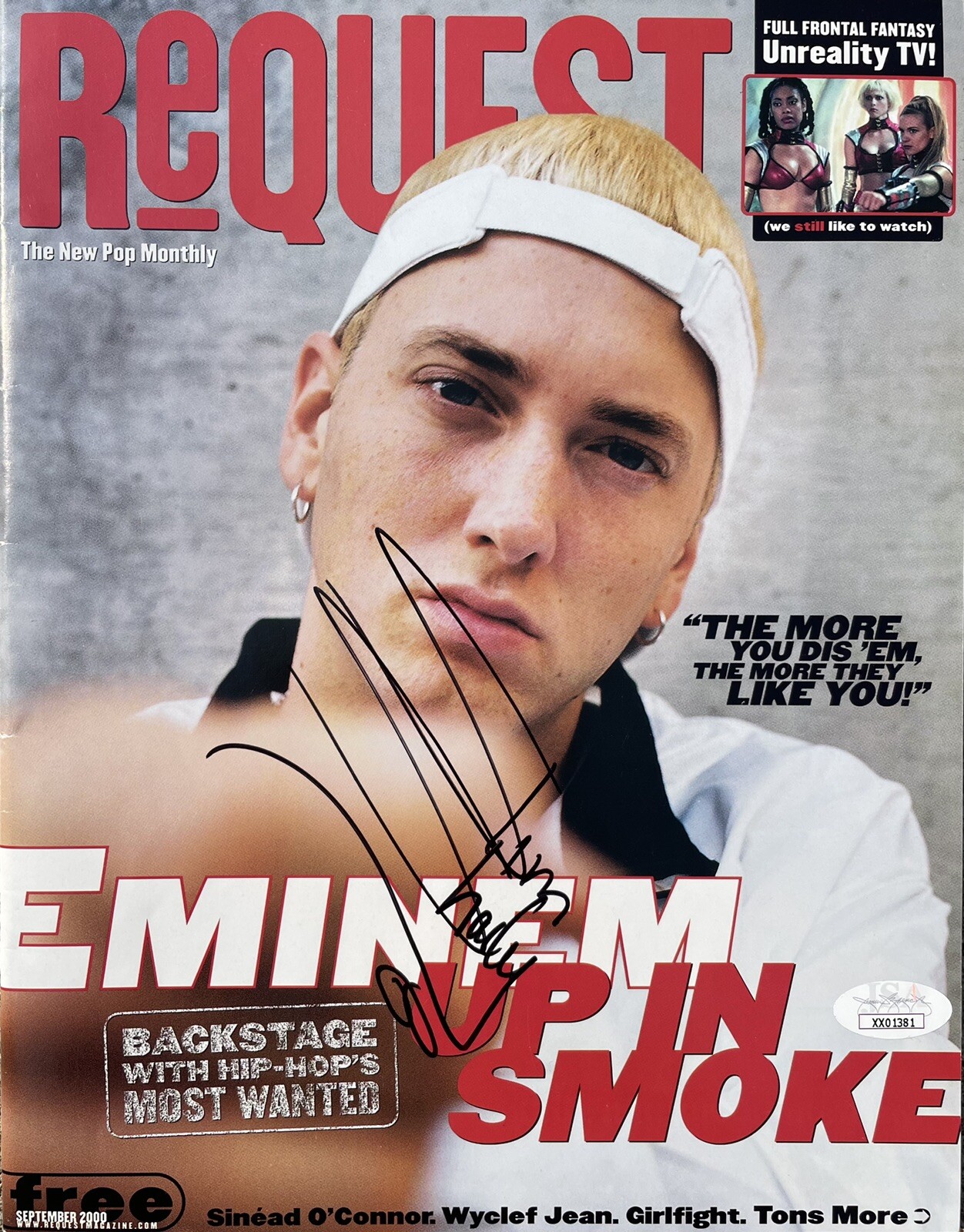 Slim Shady EMINEM Signed Autographed 