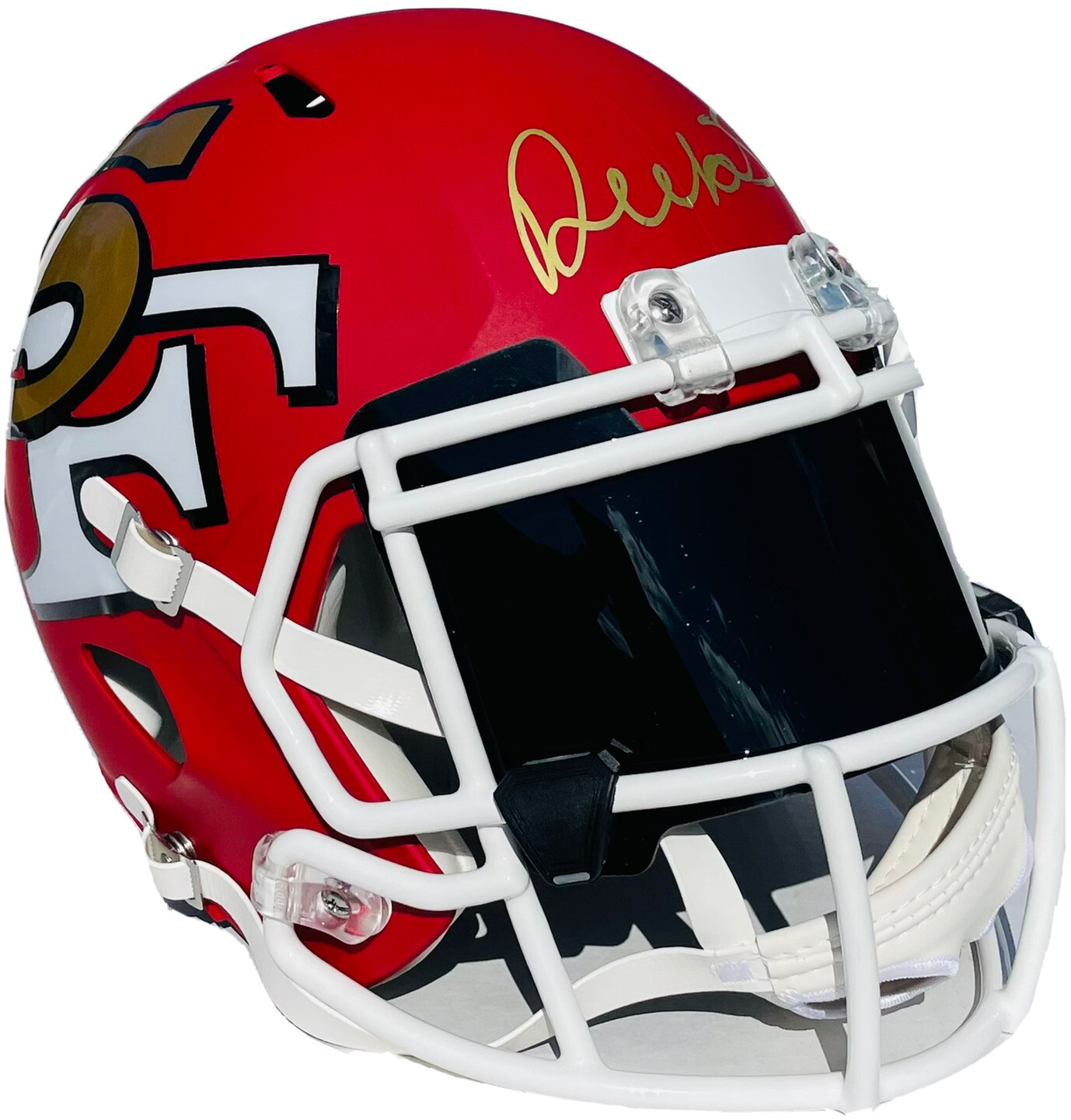 PSA/DNA San Francisco 49ers DEEBO SAMUEL Signed AMP Speed Rep Football Helmet
