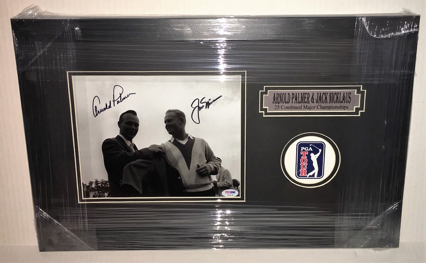 PSA/DNA Masters Champions ARNOLD PALMER & JACK NICKLAUS Signed Autographed Photo
