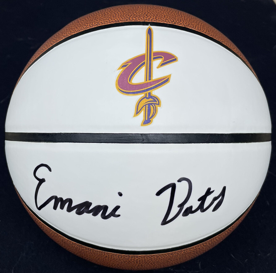 PSA/DNA Cleveland Cavaliers Emoni Bates Signed Autographed Full Size Basketball
