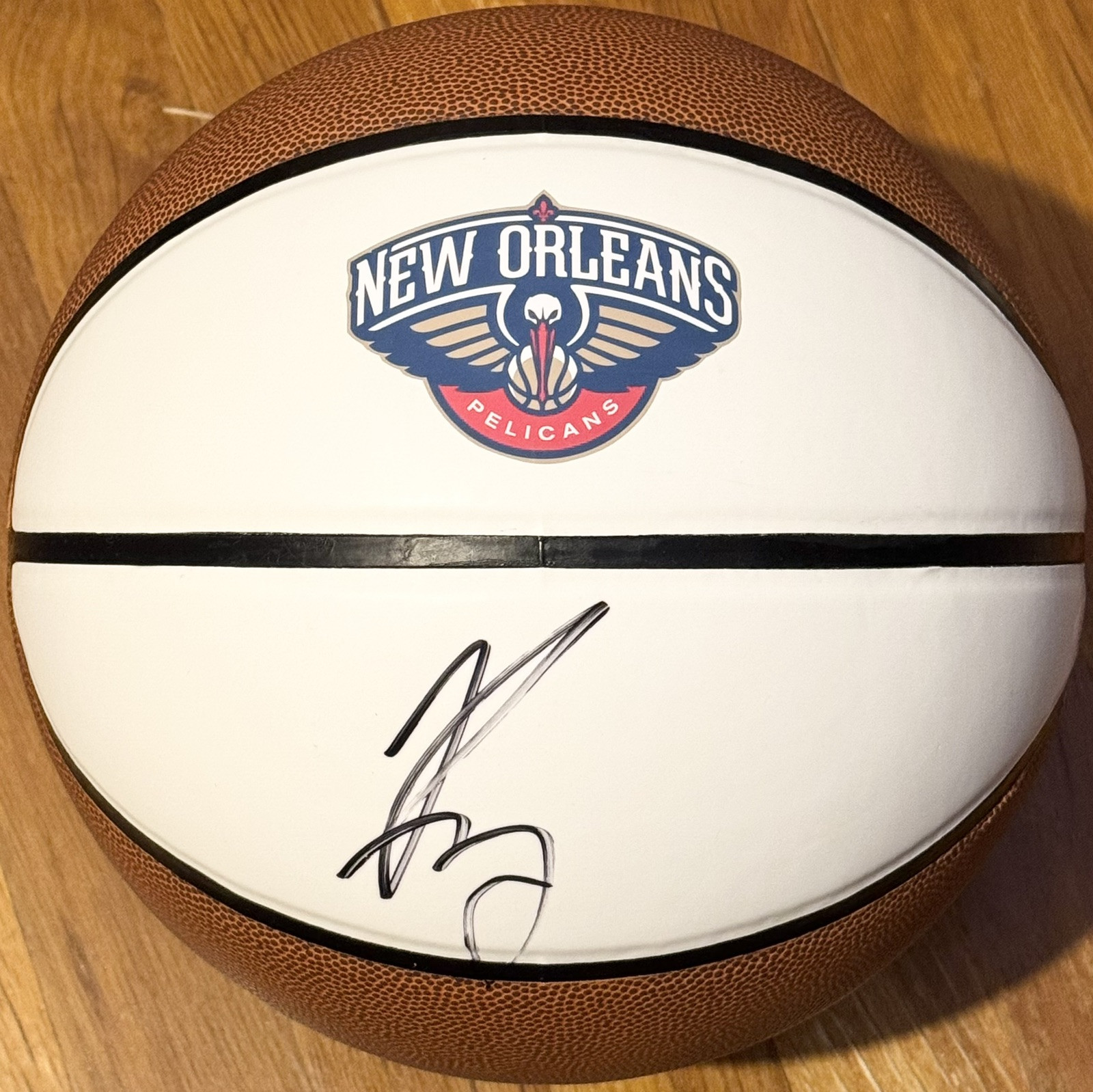 Bruce Brown Signed Autographed Indiana Pacers Logo Basketball JSA