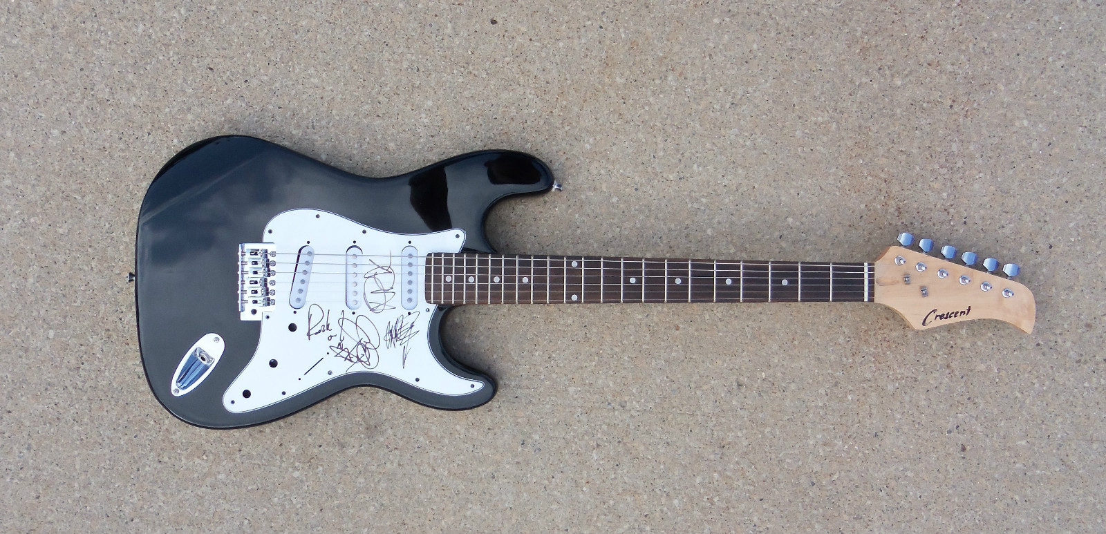 THE ALL AMERICAN REJECTS Signed Autographed Electric Guitar COA! PROOF! TYSON++

