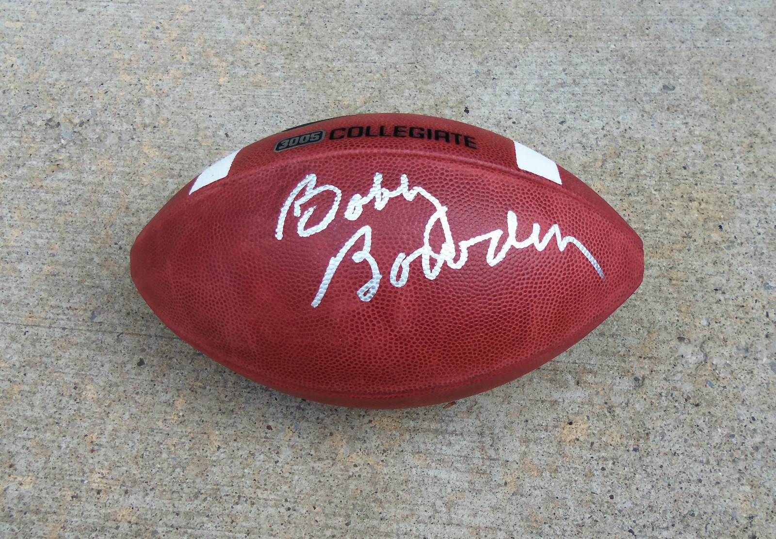 JSA Florida State BOBBY BOWDEN Signed Autographed NCAA Football PROOF!
