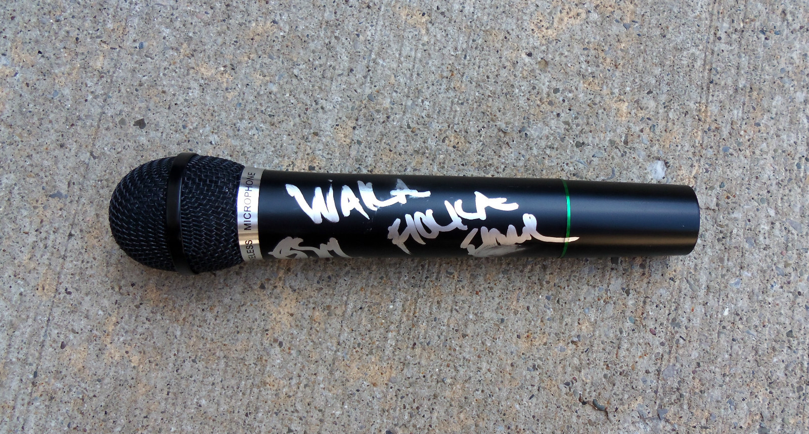 Wildboy WAKA FLAKA FLAME Signed Autographed Microphone COA! PROOF! MIC!
