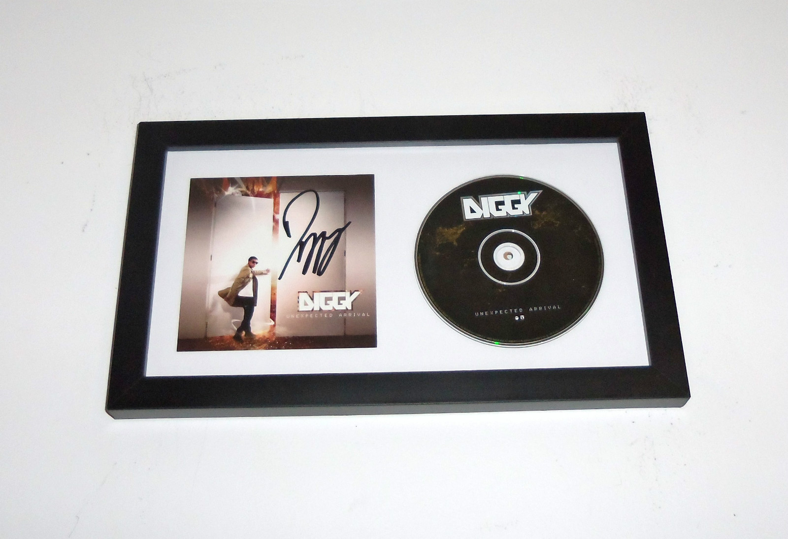 Unexpected Arrival DIGGY SIMMONS Signed Autographed FRAMED CD Album COA! PROOF
