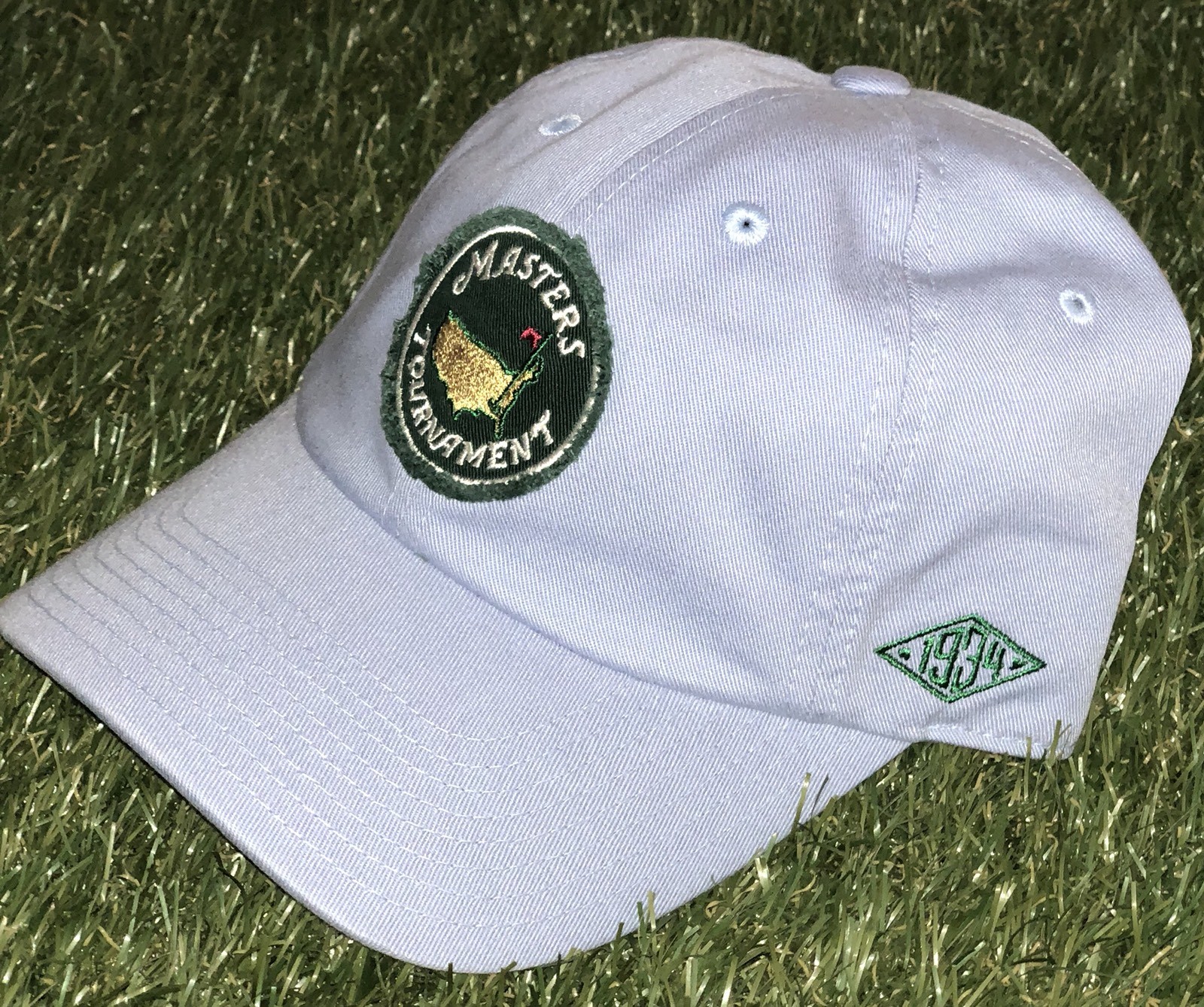 2018 OFFICIAL MASTERS AUGUSTA NATIONAL TOURNAMENT GOLF HAT TAN ADJUSTABLE NEW
