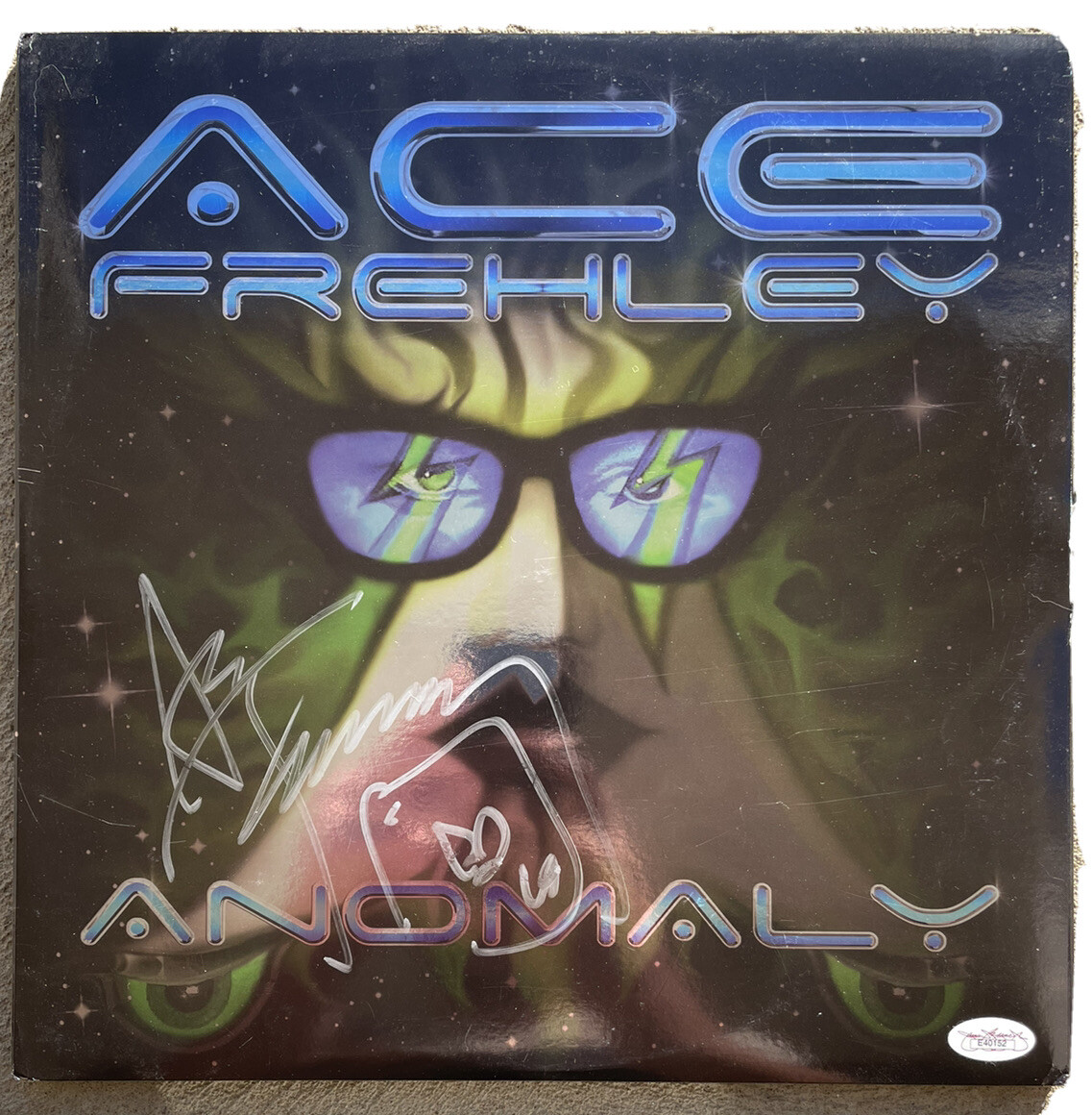 JSA Anomaly ACE FREHLEY Signed Autographed LP Vinyl 12