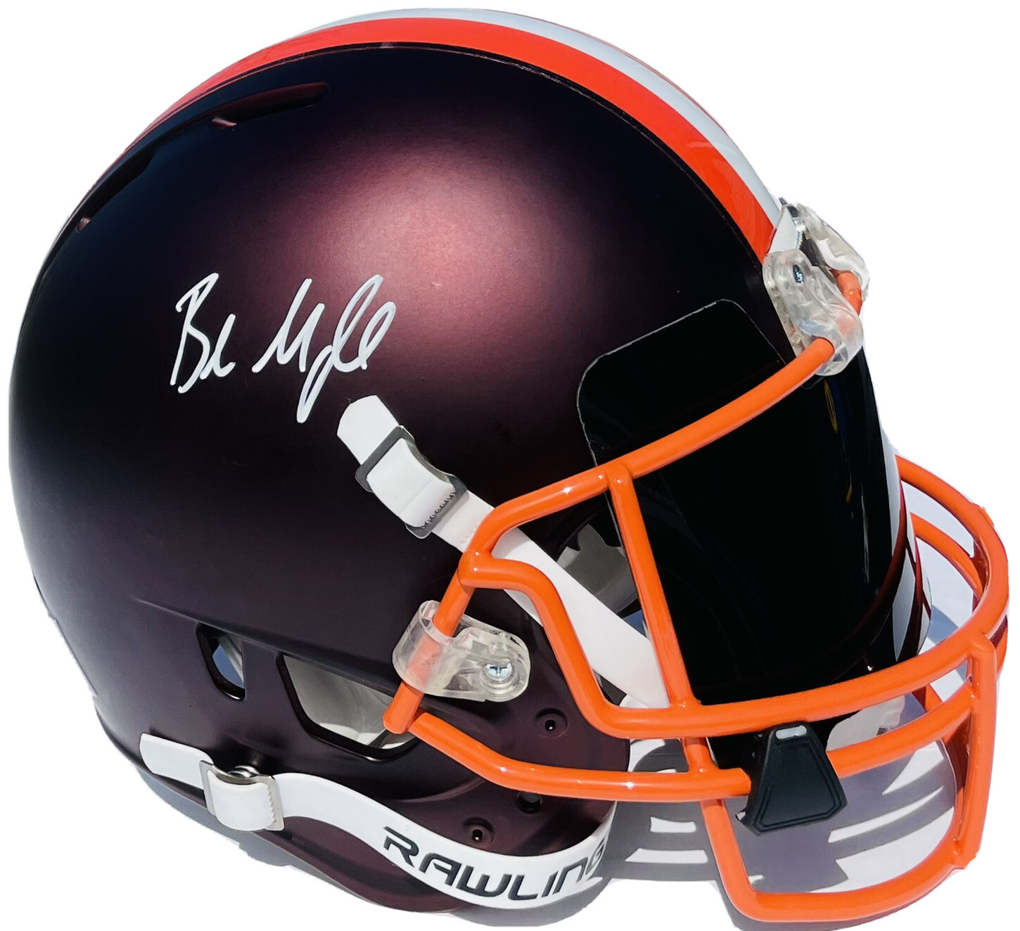Browns #6 BAKER MAYFIELD Signed Autographed F/S AUTHENTIC Football Helmet BAS
