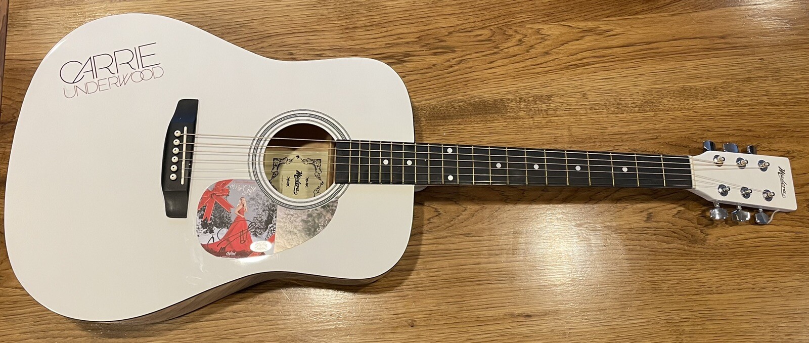 My Gift CARRIE UNDERWOOD Autographed Limited Edition Acoustic Guitar PSA/DNA COA
