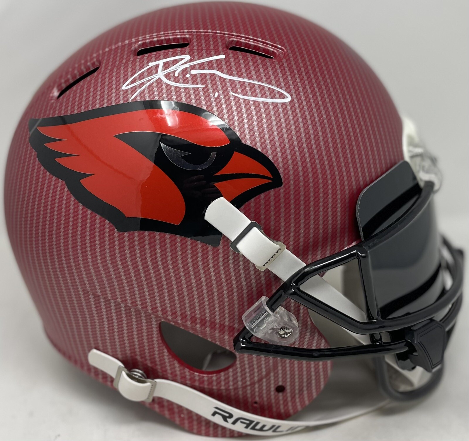 Arizona Cardinals #1 KYLER MURRAY Signed Authentic CARBON FIBER Football Helmet

