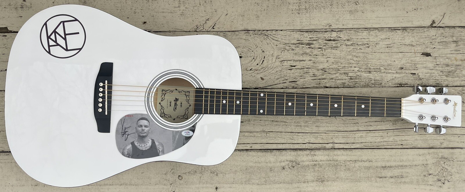 PSA/DNA Different Man KANE BROWN Autographed Limited Edition Acoustic Guitar
