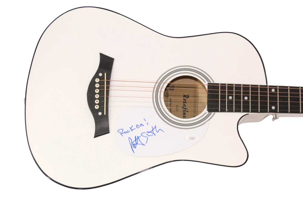 Patty Smyth Scandal Signed Autograph Acoustic Guitar - Never Enough w/ JSA COA
