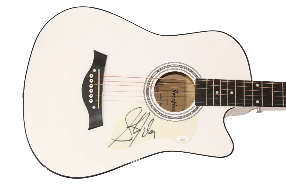 Steven Tyler Aerosmith Signed Autograph Acoustic Guitar Toys in the Attic w/ JSA
