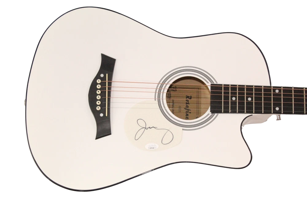 Jeff Tweedy Wilco Signed Autograph Acoustic Guitar Yankee Hotel Foxtrot JSA COA
