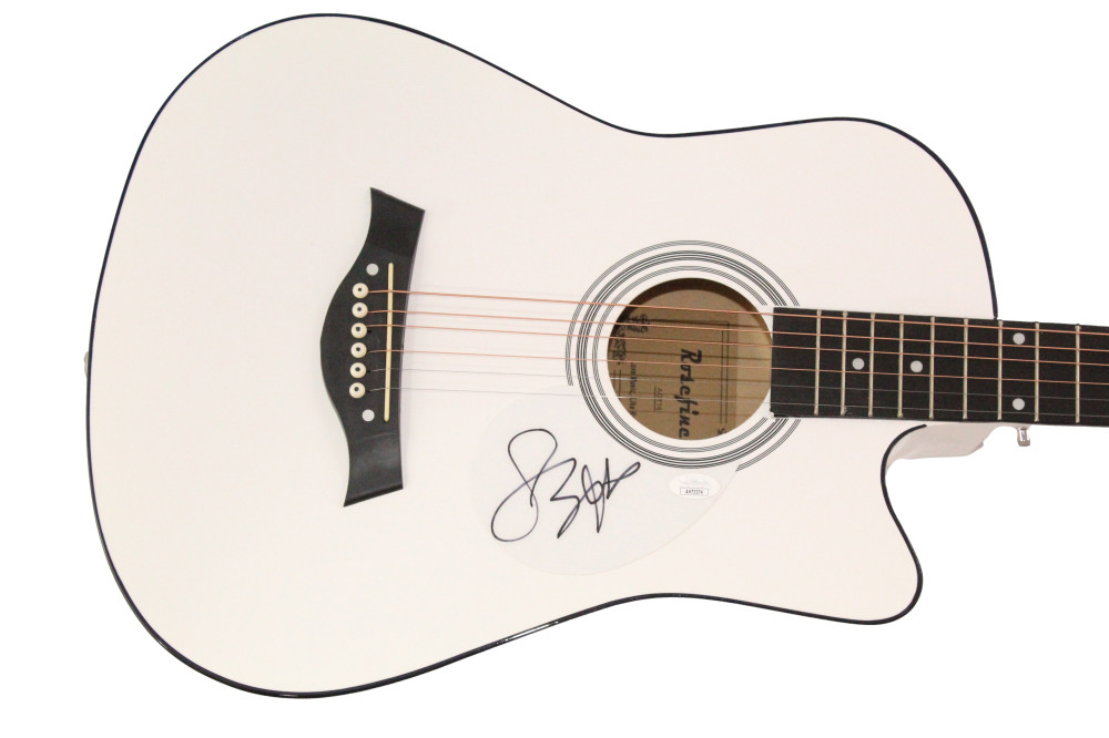 Solana Rowe aka SZA Signed Autograph Acoustic Guitar - See.SZA.Run Ctrl JSA COA
