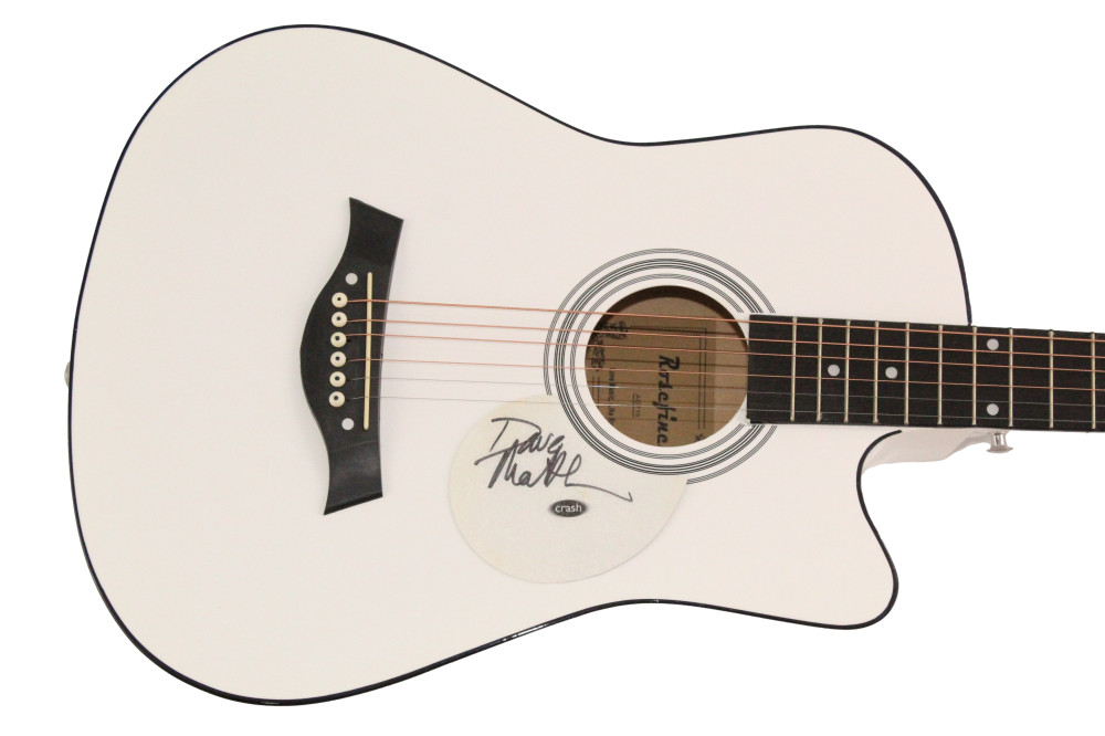 Dave Matthews Signed Autograph Acoustic Guitar Under the Table and Dreaming JSA
