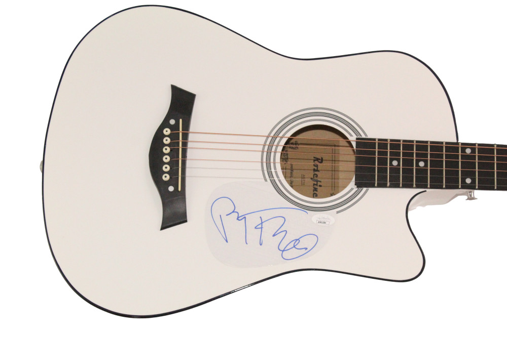 Perry Farrell Jane's Addiction Signed Autograph Acoustic Guitar w/ JSA COA
