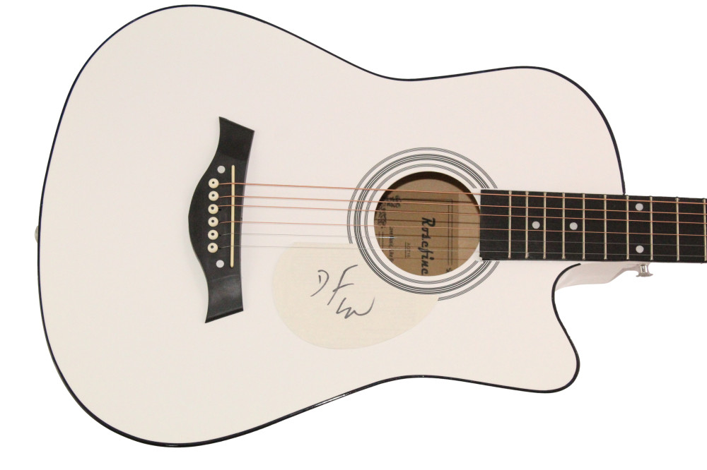 Donald Fagen Steely Dan Signed Autograph Acoustic Guitar - Aja Gaucho w/ JSA COA
