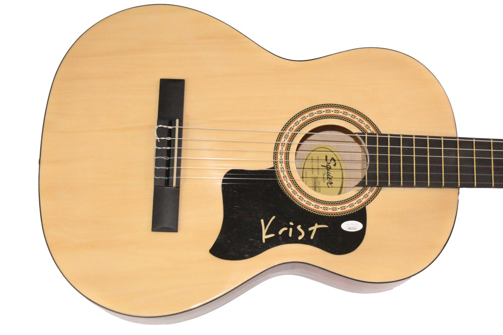 Krist Novoselic Nirvana Signed Autograph Fender Acoustic Guitar w/ JSA COA
