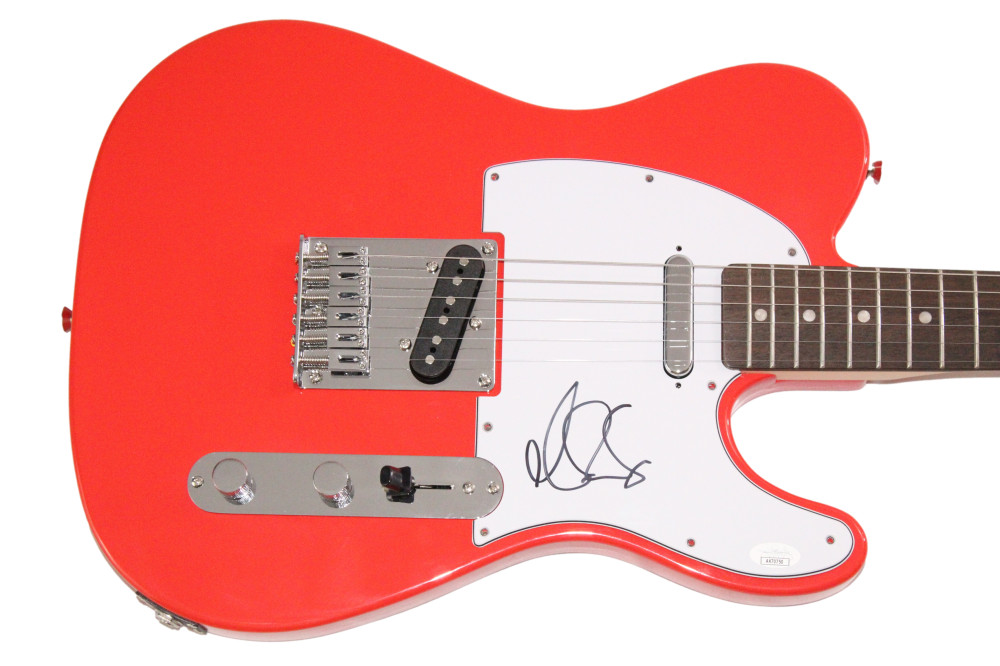 Marc Roberge O.A.R. OAR Signed Autograph Red Fender Telecaster Guitar w/ JSA COA
