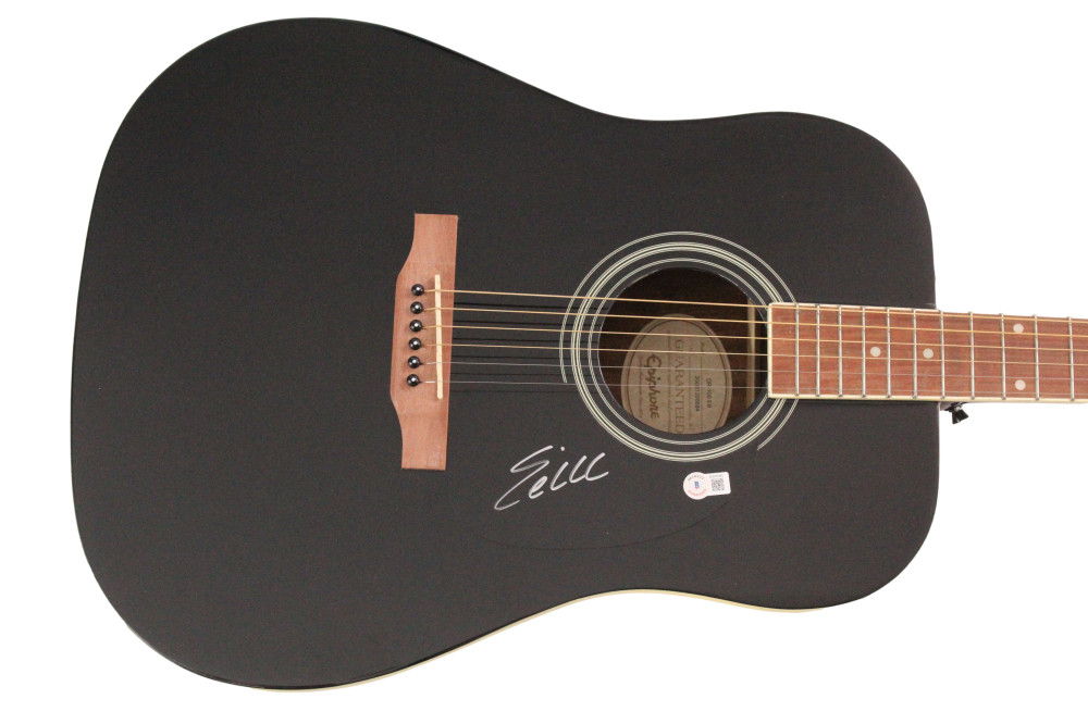 Eric Church Signed Autograph Gibson Epiphone Guitar Sinners Like Me Beckett COA
