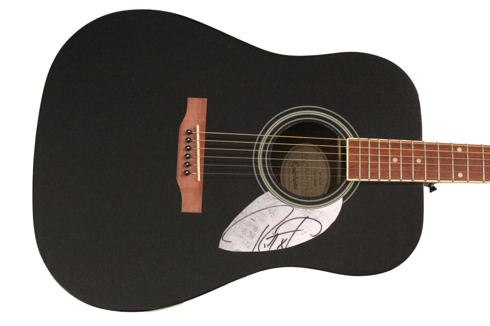 Robert Trujillo Metallica Signed Autograph Full Size Gibson Epiphone Guitar
