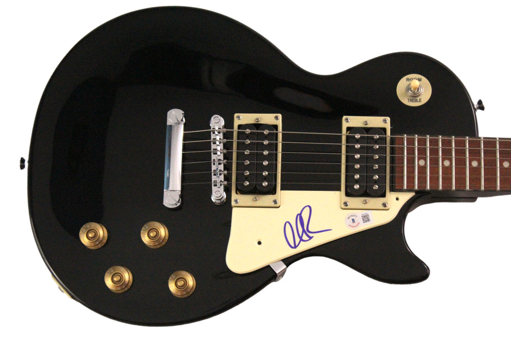 Marc Roberge OAR Signed Autograph Black Gibson Epiphone Les Paul Guitar Beckett
