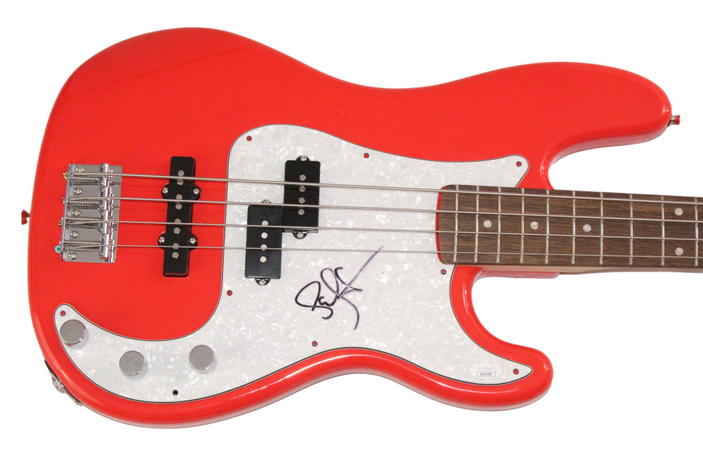 Stefan Lessard Dave Matthews Band Signed Autograph Fender Bass Guitar JSA COA