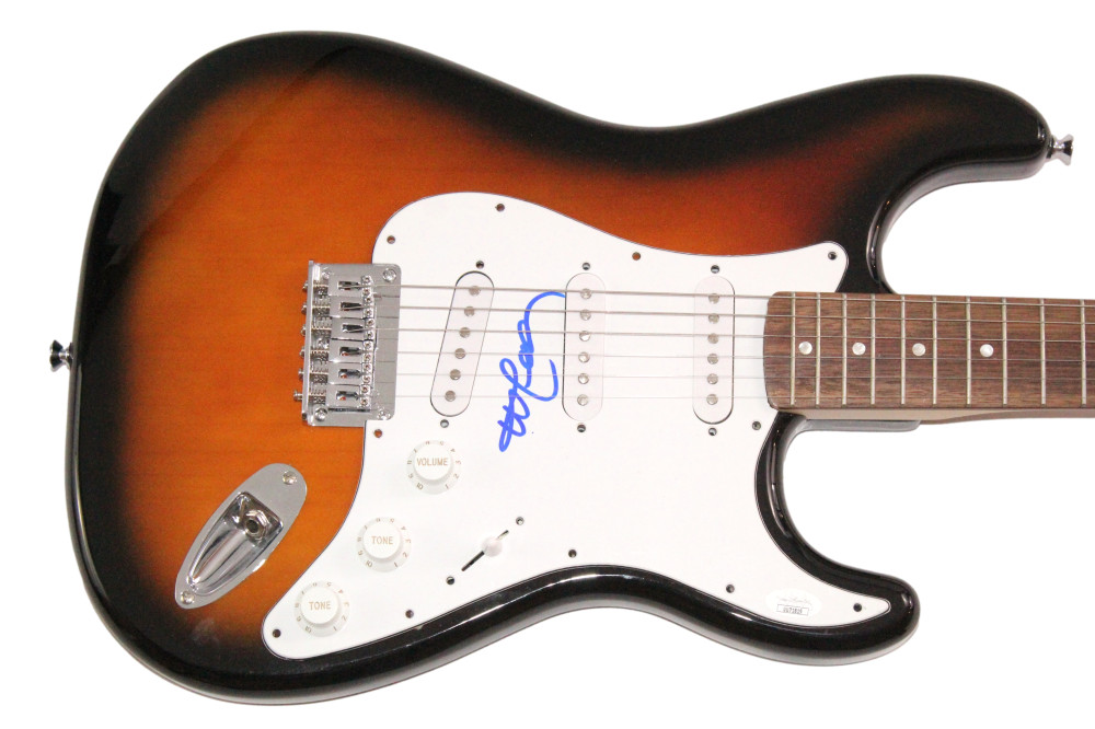 Willie Nelson Signed Autograph Full Size Fender Electric Guitar w/ JSA COA