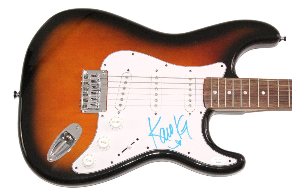 Karol G Signed Autograph Fender Electric Guitar - Manana Sera Bonito w/ JSA COA
