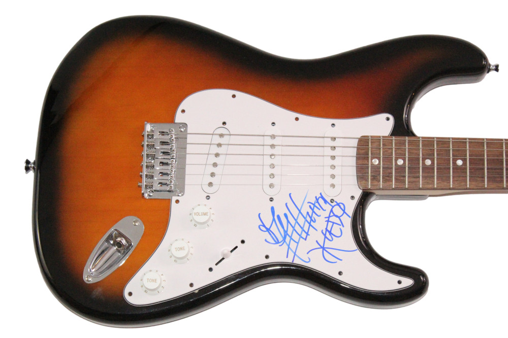 Anthony Kiedis Signed Autograph Fender Guitar - Red Hot Chili Peppers JSA COA