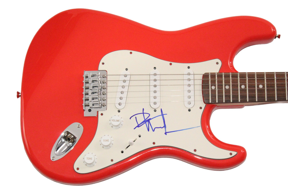 Dave Matthews Signed Autograph Fender Guitar Before These Crowded Streets JSA