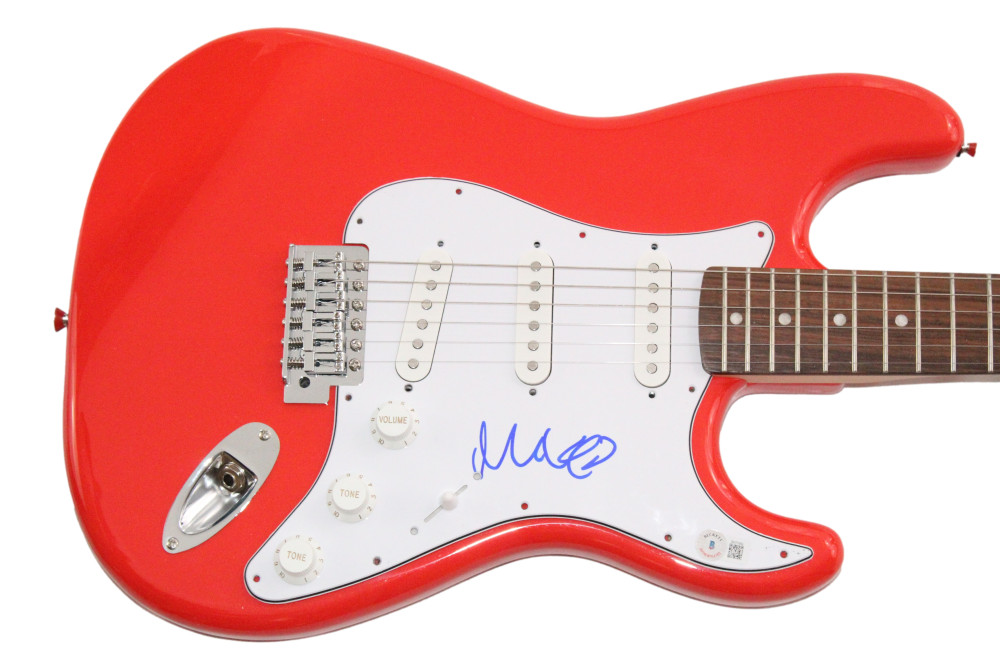Mike D Diamond Signed Autograph Red Fender Electric Guitar Beastie Boys Beckett