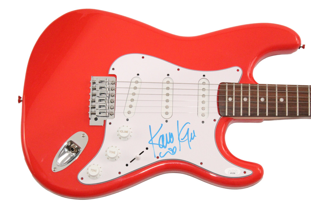 Karol G Signed Autograph Fender Electric Guitar - Manana Sera Bonito w/ JSA COA