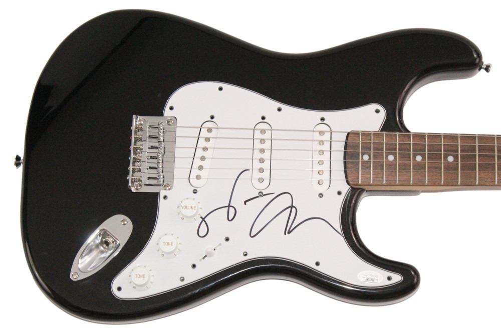 Jeff Goldblum Signed Autograph Fender Electric Guitar Jurassic Park JSA COA
