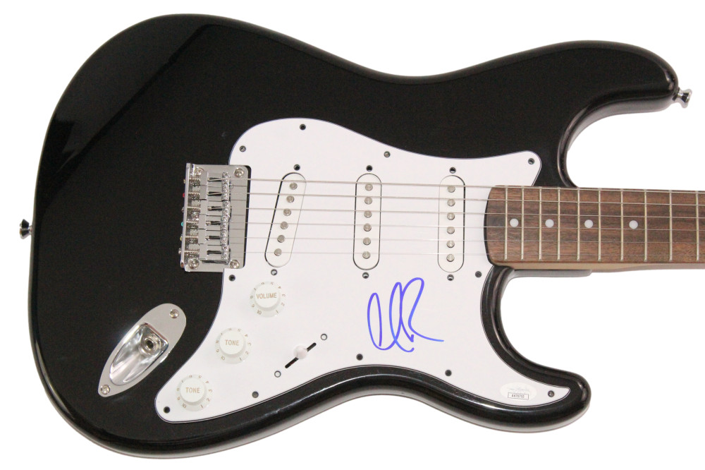 Marc Roberge OAR Of A Revolution Signed Autograph Black Fender Guitar JSA COA