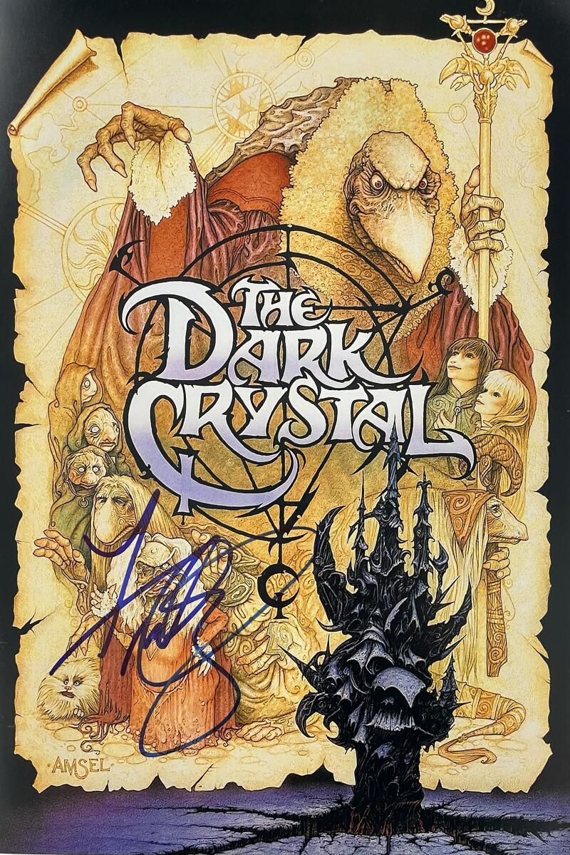 Frank Oz Signed Autograph The Dark Crystal 12x18 Photo - Star Wars Yoda JSA COA