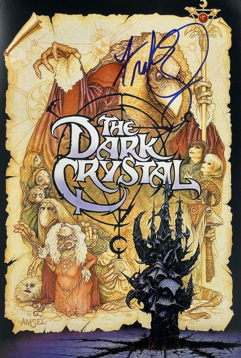 Frank Oz Signed Autograph The Dark Crystal 12x18 Photo Star Wars Yoda w/ JSA COA