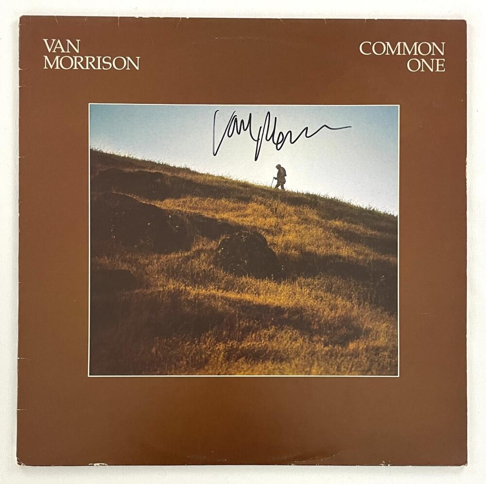Van Morrison Signed Autograph Album Vinyl Record LP - Common One w/ JSA COA