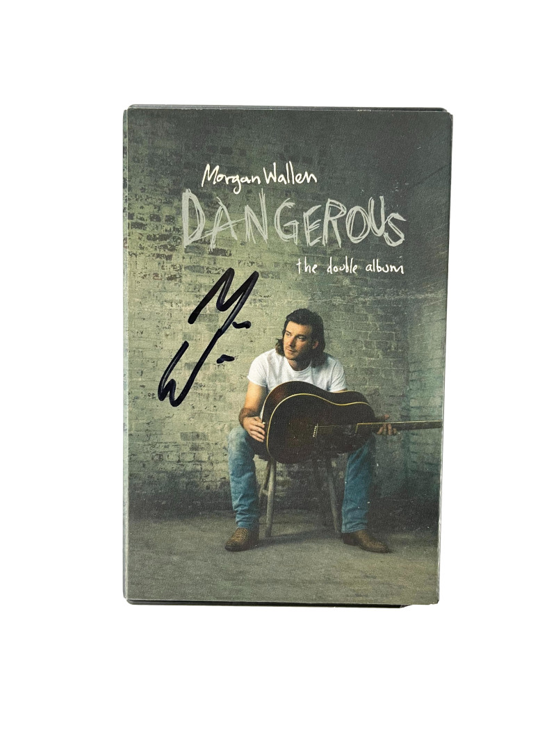 Morgan Wallen Signed Autograph Dangerous Cassette - Country Music Stud JSA COA