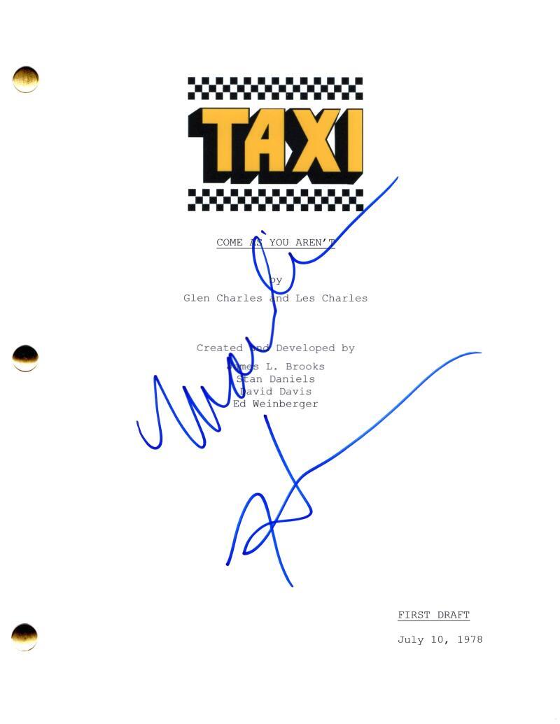 Marilu Henner Signed Autograph Taxi Episode Script Screenplay - Elaine O'Connor