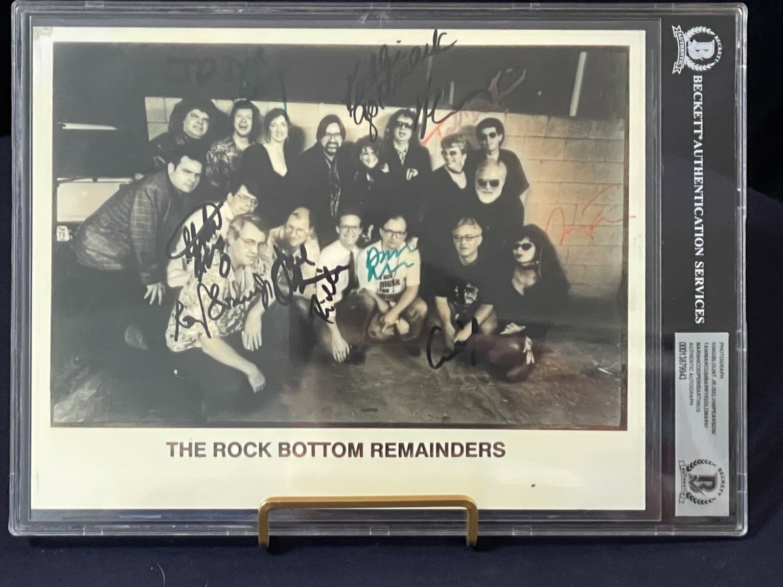 Stephen King Amy Tan Ridley Pearson And More Signed Autograph Photo BAS Beckett