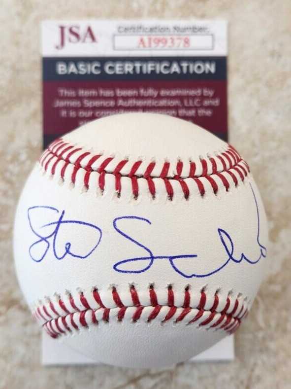 Steve Scalise Signed OMLB Baseball w JSA COA House Majority Leader Congressman 3
