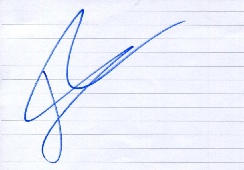 Isabelle Huppert French Actres The Lacemaker Elle Oscar Nominee Signed Autograph
