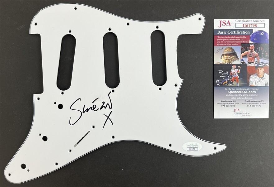 Sinead O'Connor Nothing Compares 2 U Singer Signed Autograph Pickguard JSA COA
