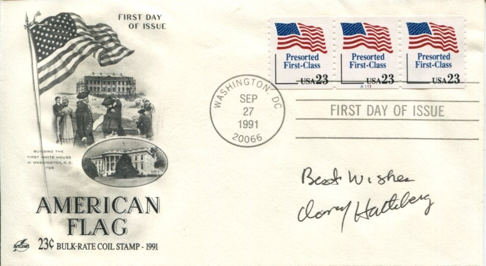 Clancy Hatleberg UDT-11 Frogmen Apollo 11 Command Module Recove Signed Autograph
