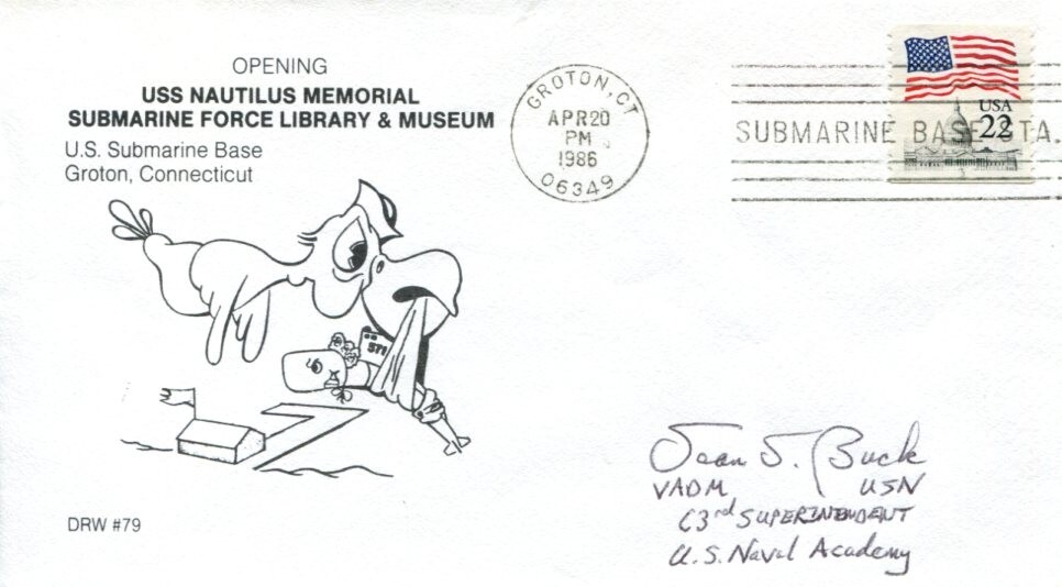 ADMIRAL SEAN BUCK SUPERINTENDENT UNITED STATES NAVAL ACADEMY SIGNED AUTOGRAPH COLLECTIBLE MEMORABILIA