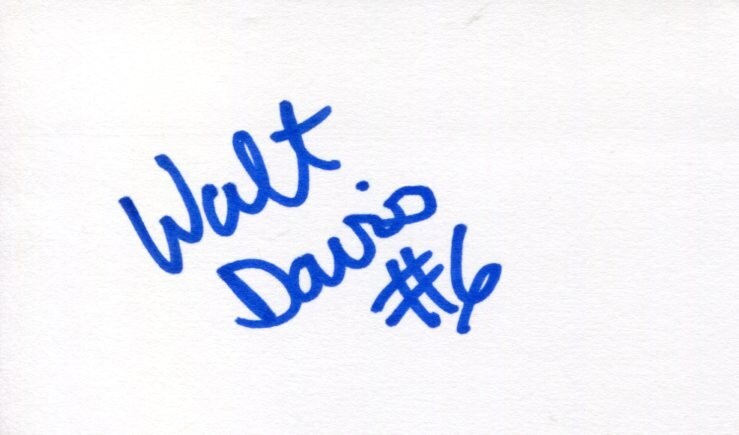 New ListingWalter Davis US Olympic Gold Basketball Phoenix Suns ROY UNC Signed Autograph
