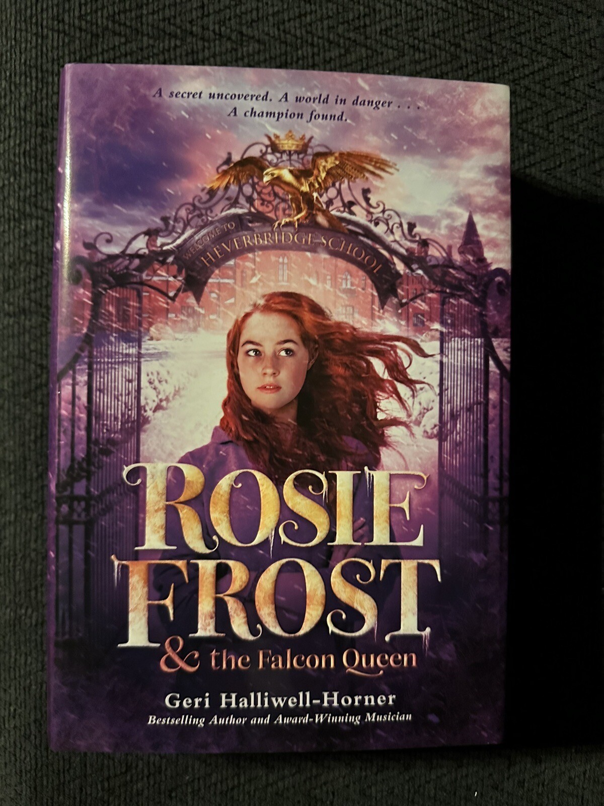 Geri Halliwell Horner Signed Book Rosie Frost Hardcover To Bailey Ginger Spice
